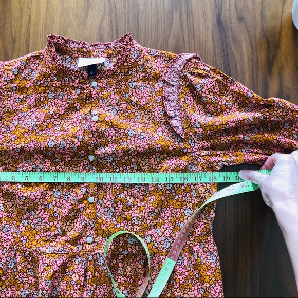 Universal Thread Floral Rust Dress - Picture 8 of 10